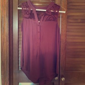 XS Pixley Sleeveless Blouse Stitch Fix