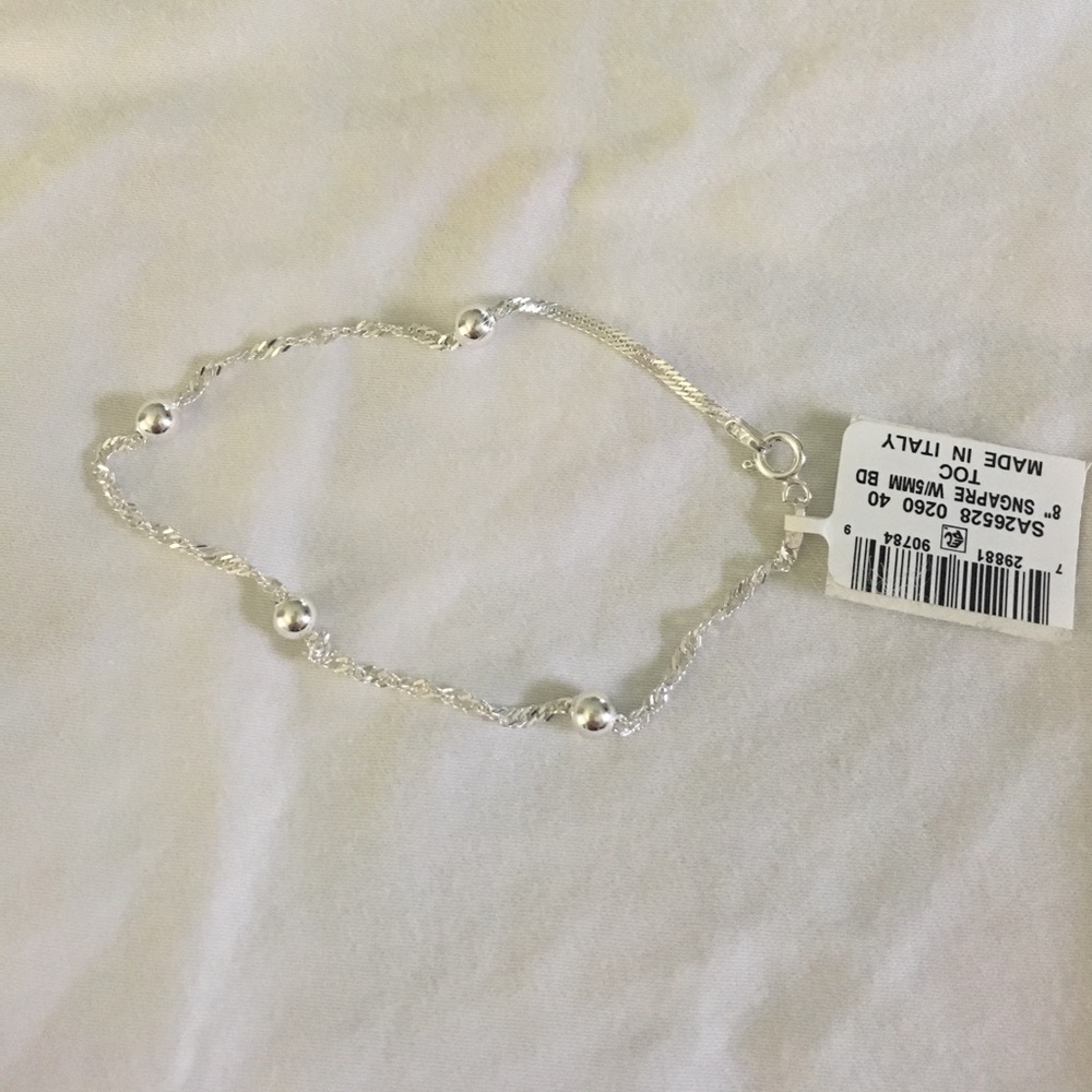 Sterling silver bracelet