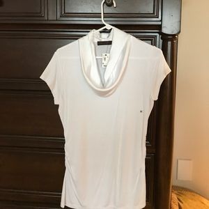 The Limited white scoop neck shirt