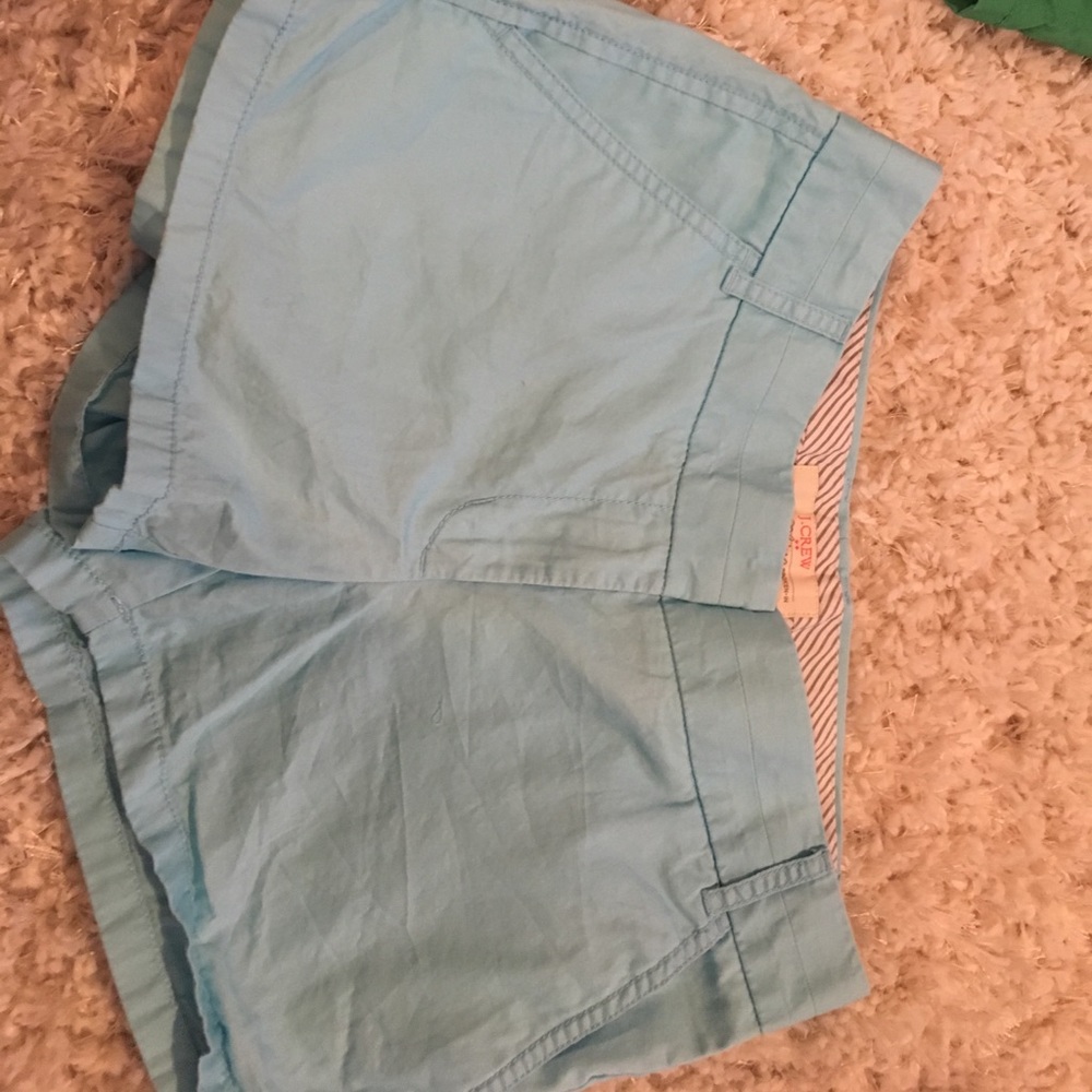 Blue shorts