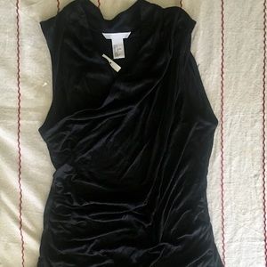 H & M sleeveless ruched top