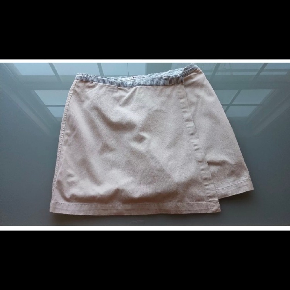 Tommy Hilfiger size 6 khaki skorts skirt shorts
