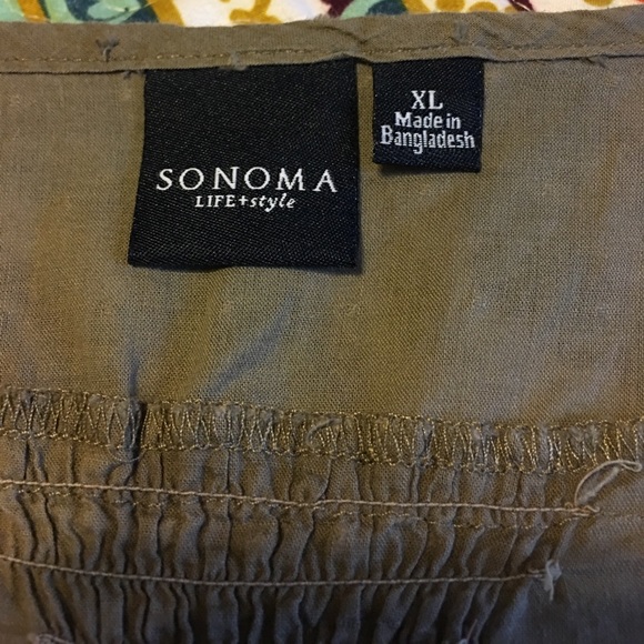 Brown Button Down - Picture 3 of 4