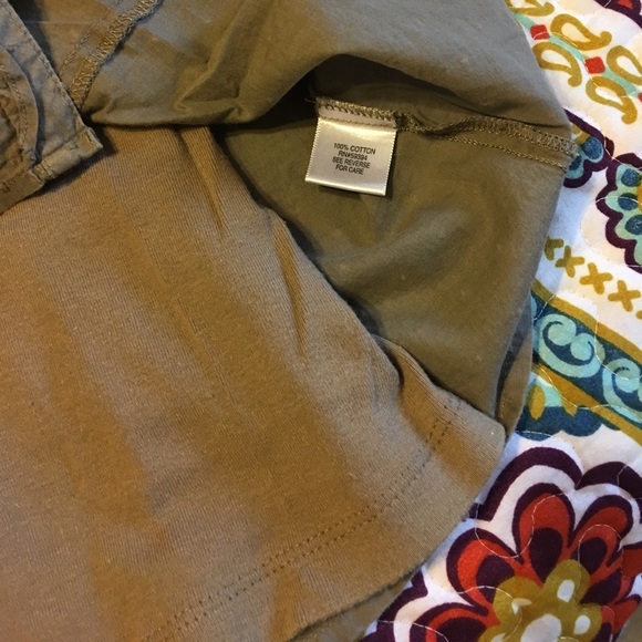 Brown Button Down - Picture 4 of 4