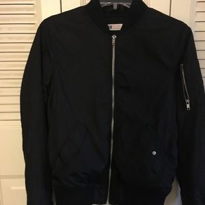 Black H&M boys Bomber jacket