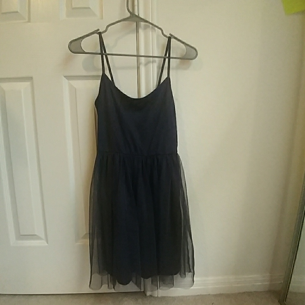 Navy blue dress