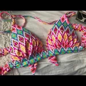 Victoria's Secret Plunge Halter Swim Suit Top