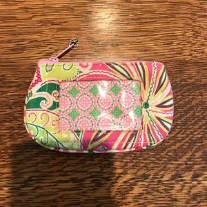 Vera Bradley pouch and ID holder
