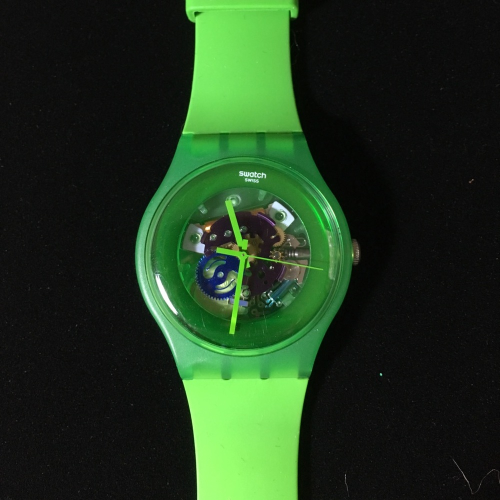 Swatch Watch (green)
