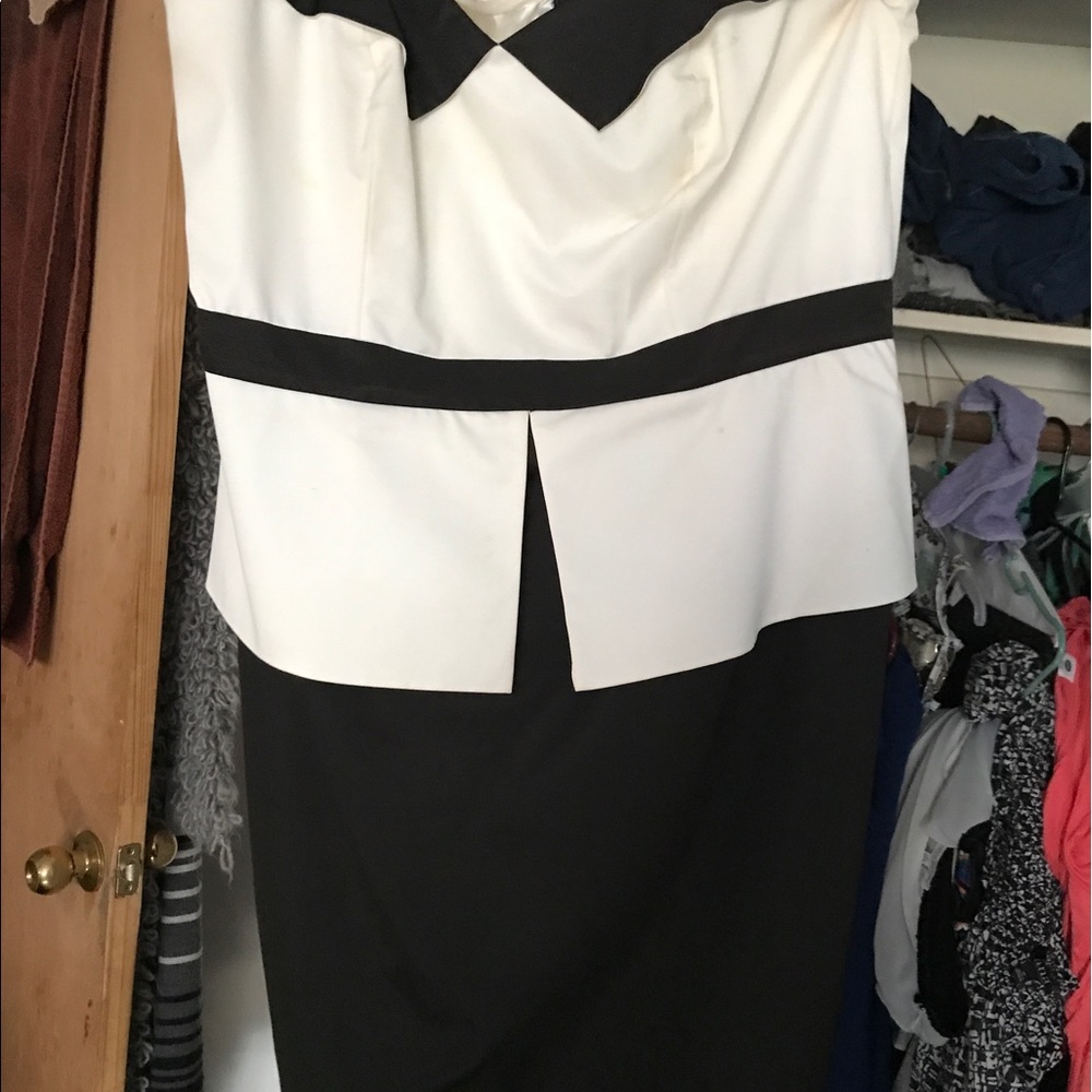 Strapless dress