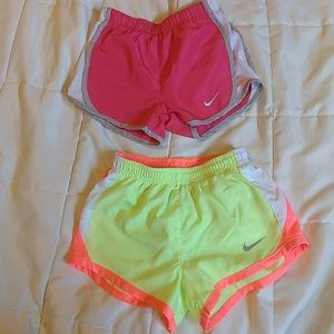 Two Pairs Nike Toddler shorts Sz 3T.