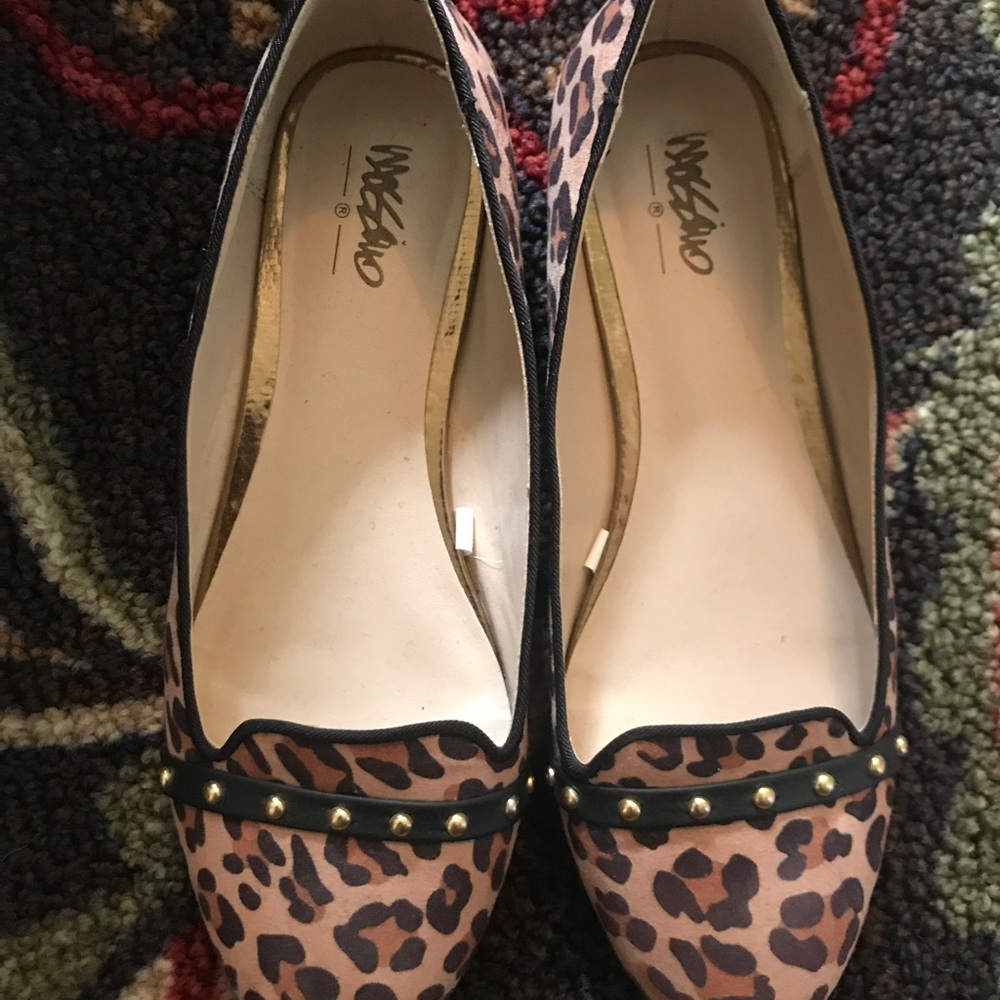Mossimo/Target studded Leopard Loafers