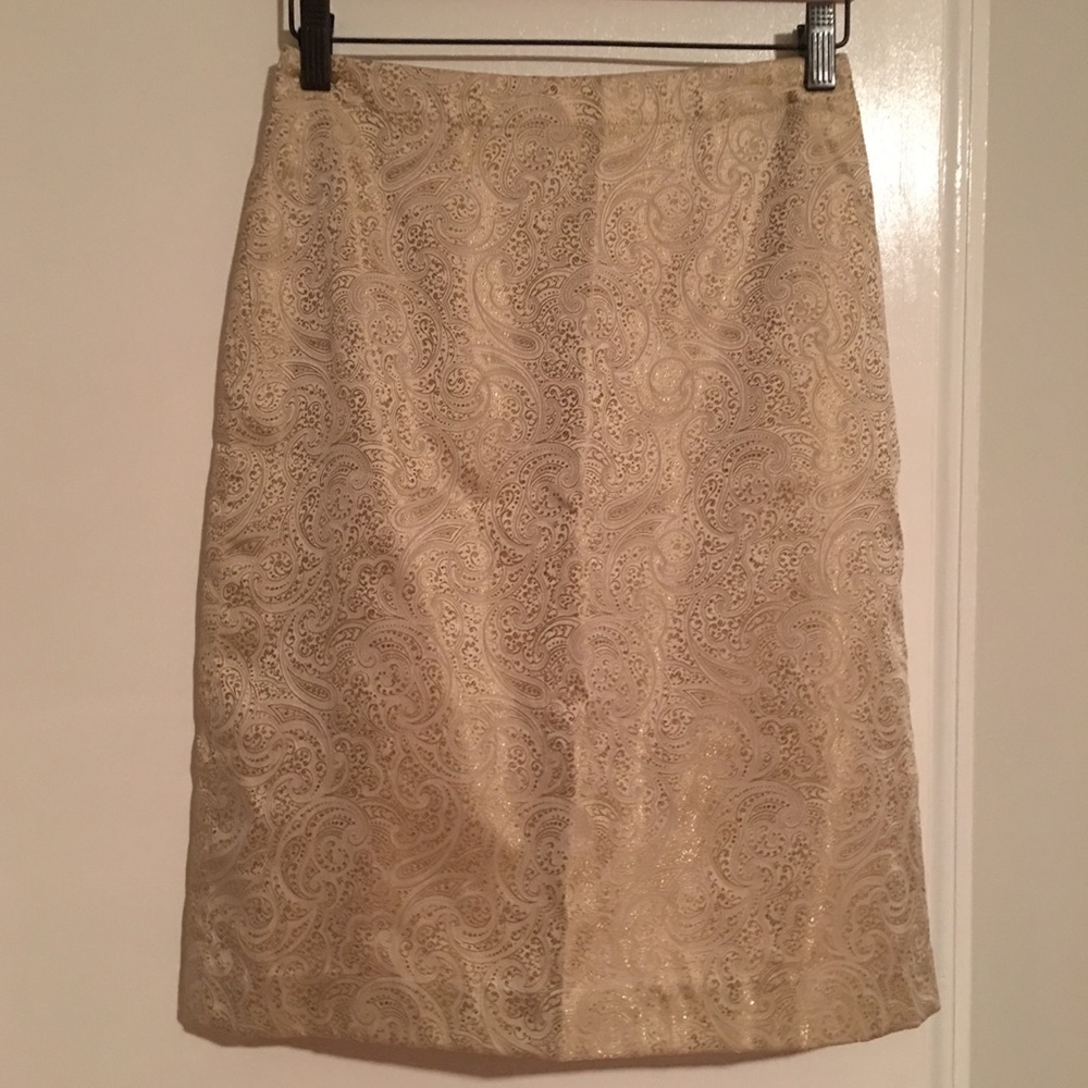 Parallel Jacquard Skirt