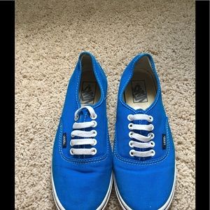 Blue Vans Shoes