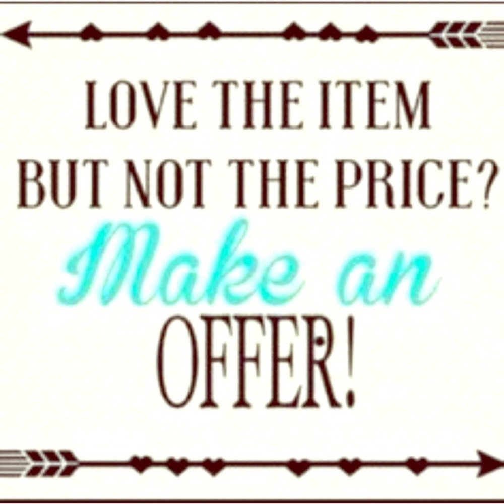 MAKE OFFERS!! ❤️