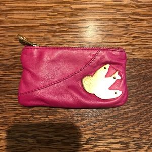 Marc by Marc Jacobs key pouch in hot pink