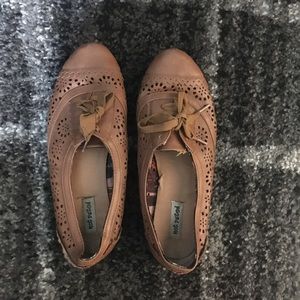 brown Not Rated slip on shoes