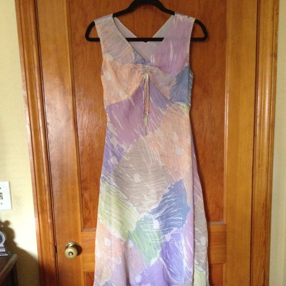 Women's V-neck summer dress