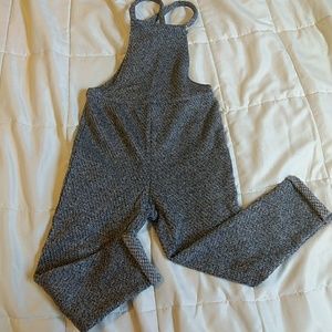 H&M toddler knit fancy overalls Sz 2-3Y