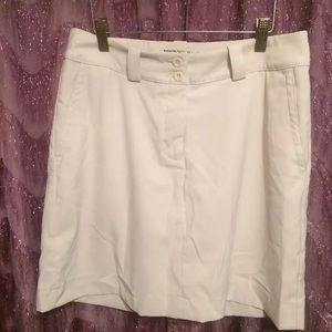 Nike golf size 4 khaki skorts skirt shorts dri-fit