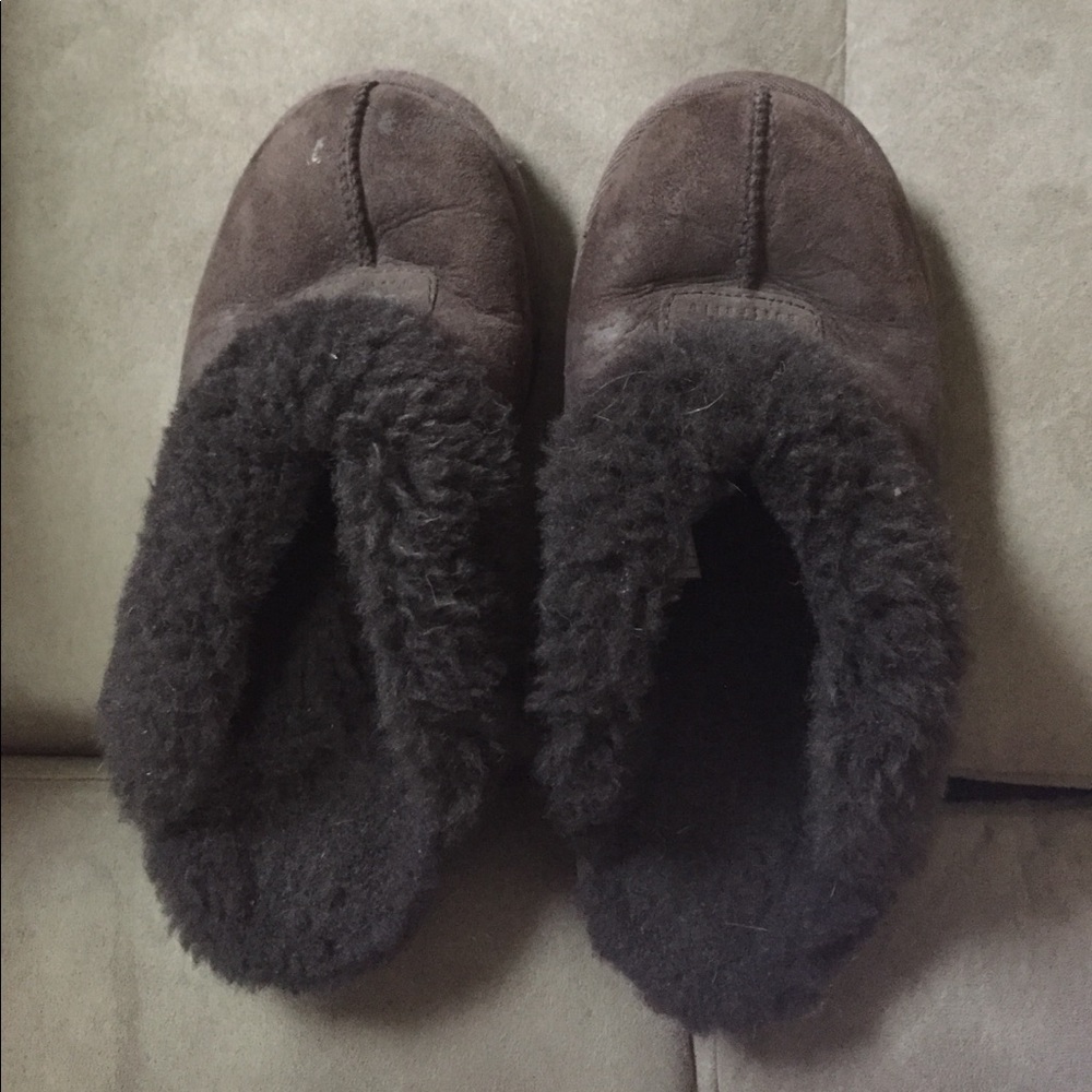 Brown UGG Slip on Slippers