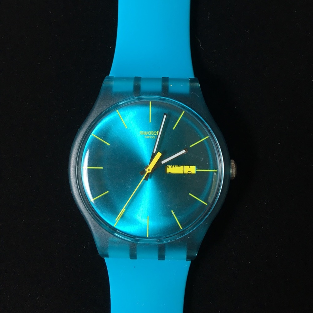 Swatch Watch (teal)