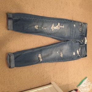 A and f boyfriend distressed jean 00r w24