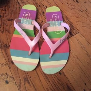 Coach flip flops
