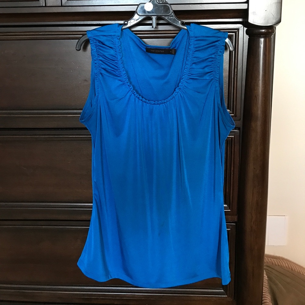 The Limited blue shirt