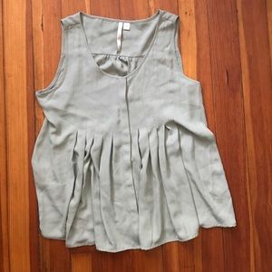 Lauren Conrad Pleated Tank