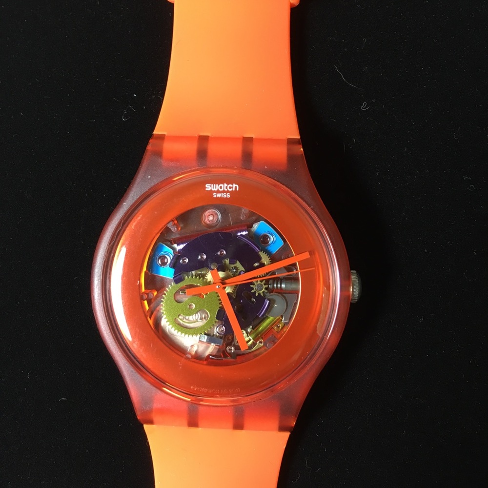 Swatch Watch (orange)