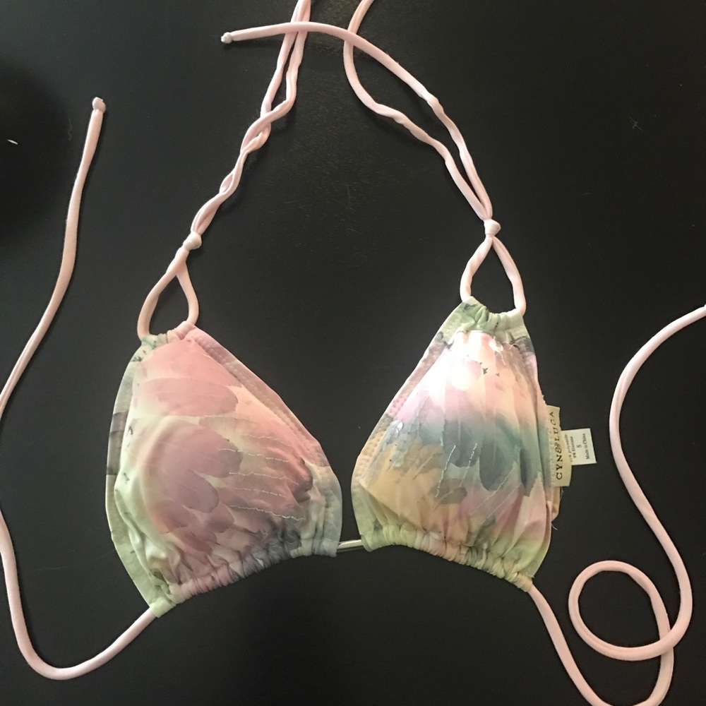 BIKINI TOP/ HALTER TIE by CYN&LUCA