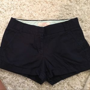 Navy shorts