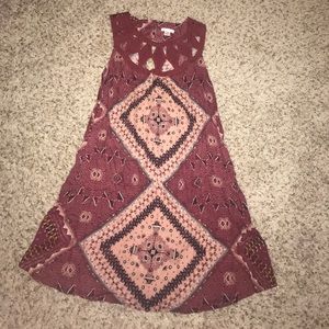 Patterned dress