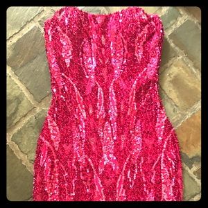 Scala semi-formal sequin dress