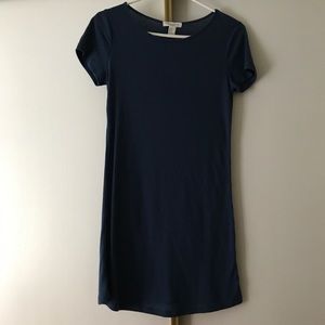 FOREVER 21 BLUE T-SHIRT DRESS