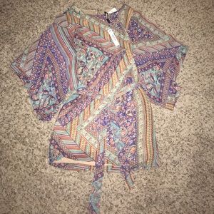 Colorful patterned dress