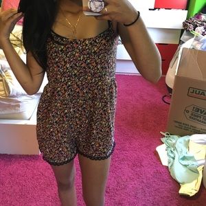 Wet seal Floral romper