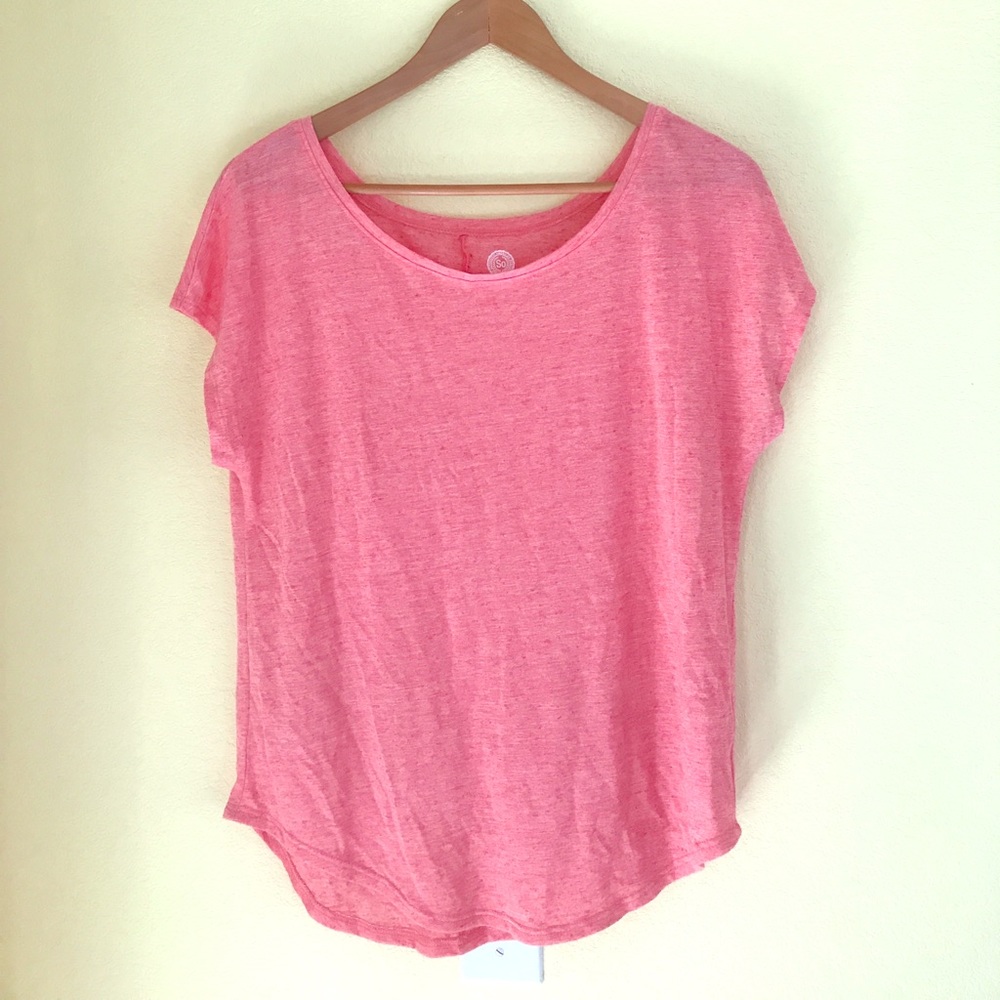 Flowy Melon SO relaxed tee M