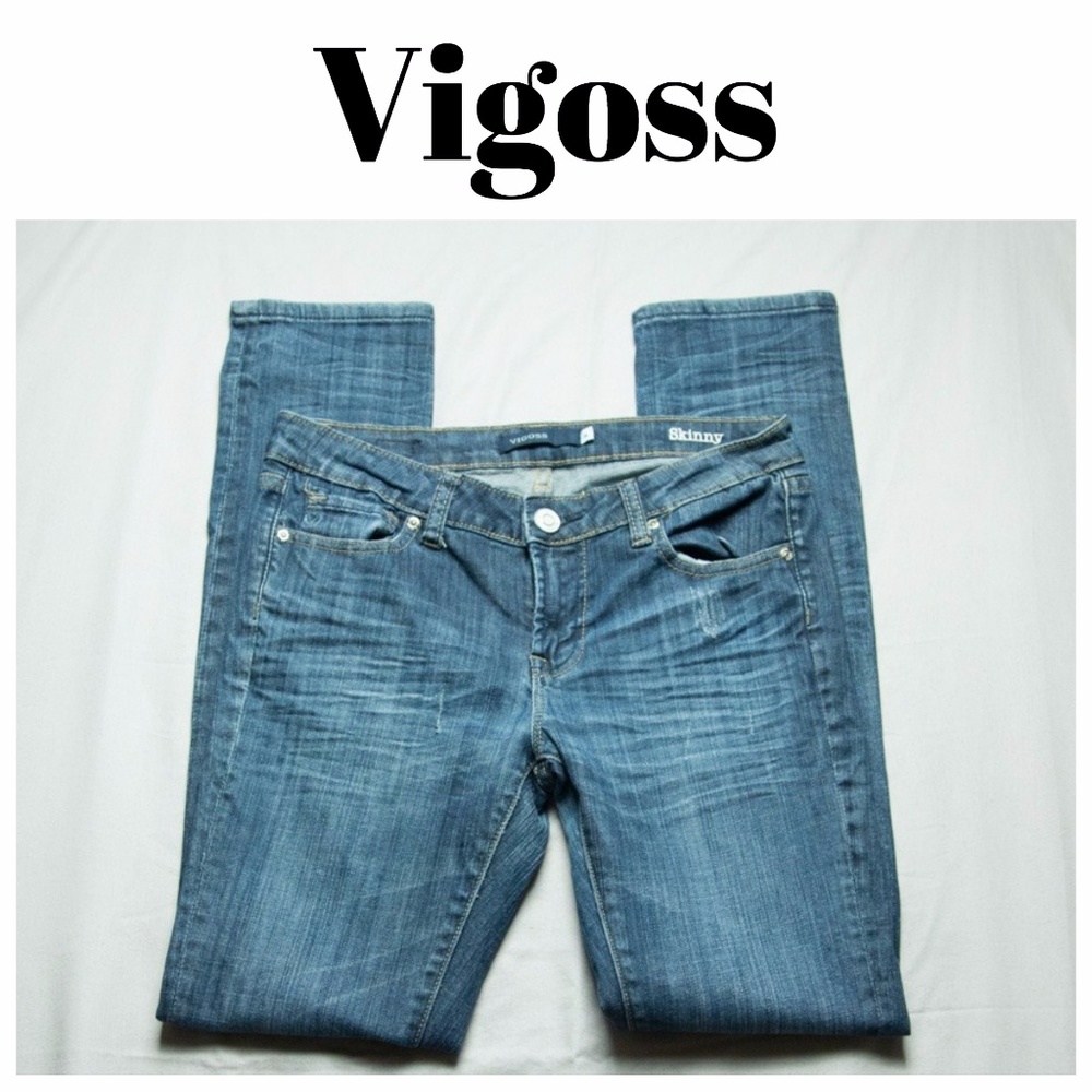 Vigoss Skinny Jeans Size 3 Inseam 30'