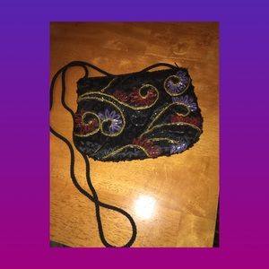 Small beaded purse