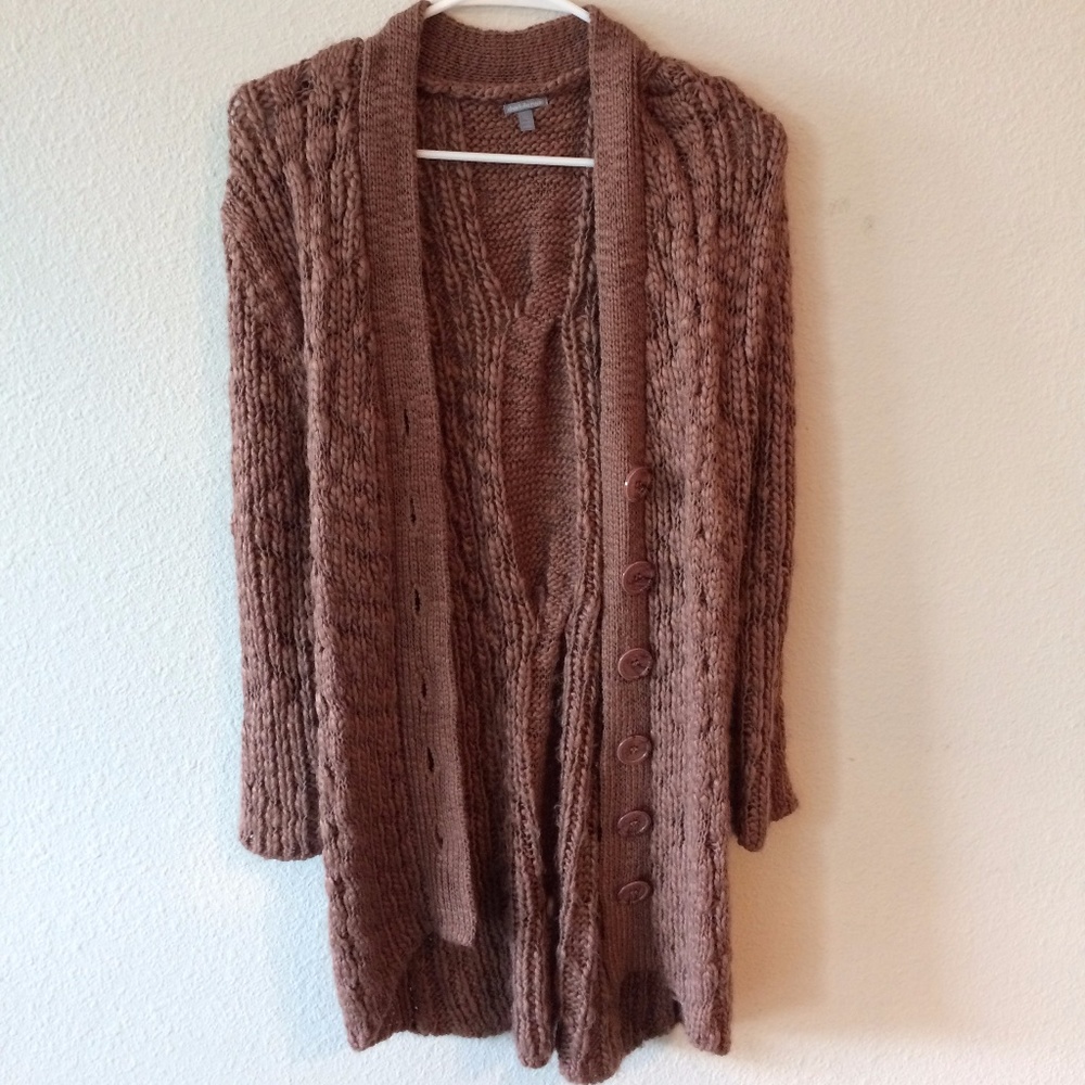Charlotte Russe Cableknit Cardigan