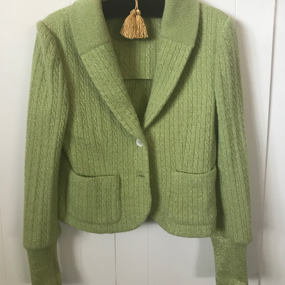 Designer jacket with free bracelet (look closely)