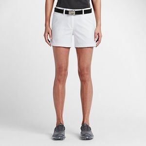 Nike White Golf Shorts