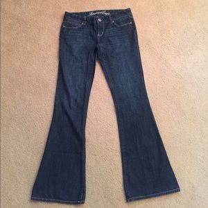 American Eagle Real Flare Jeans Size 4 Long