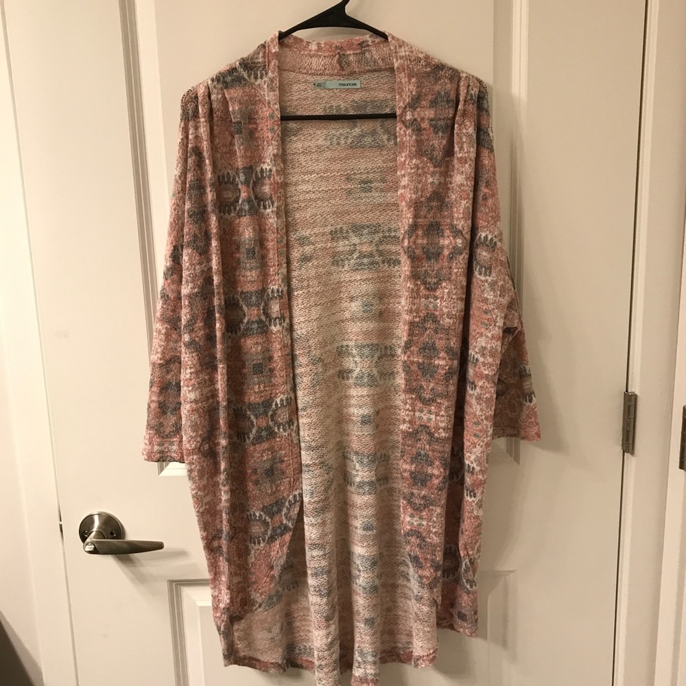 Long Open Cardigan