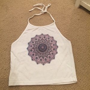 Brandy Melville mandala halter