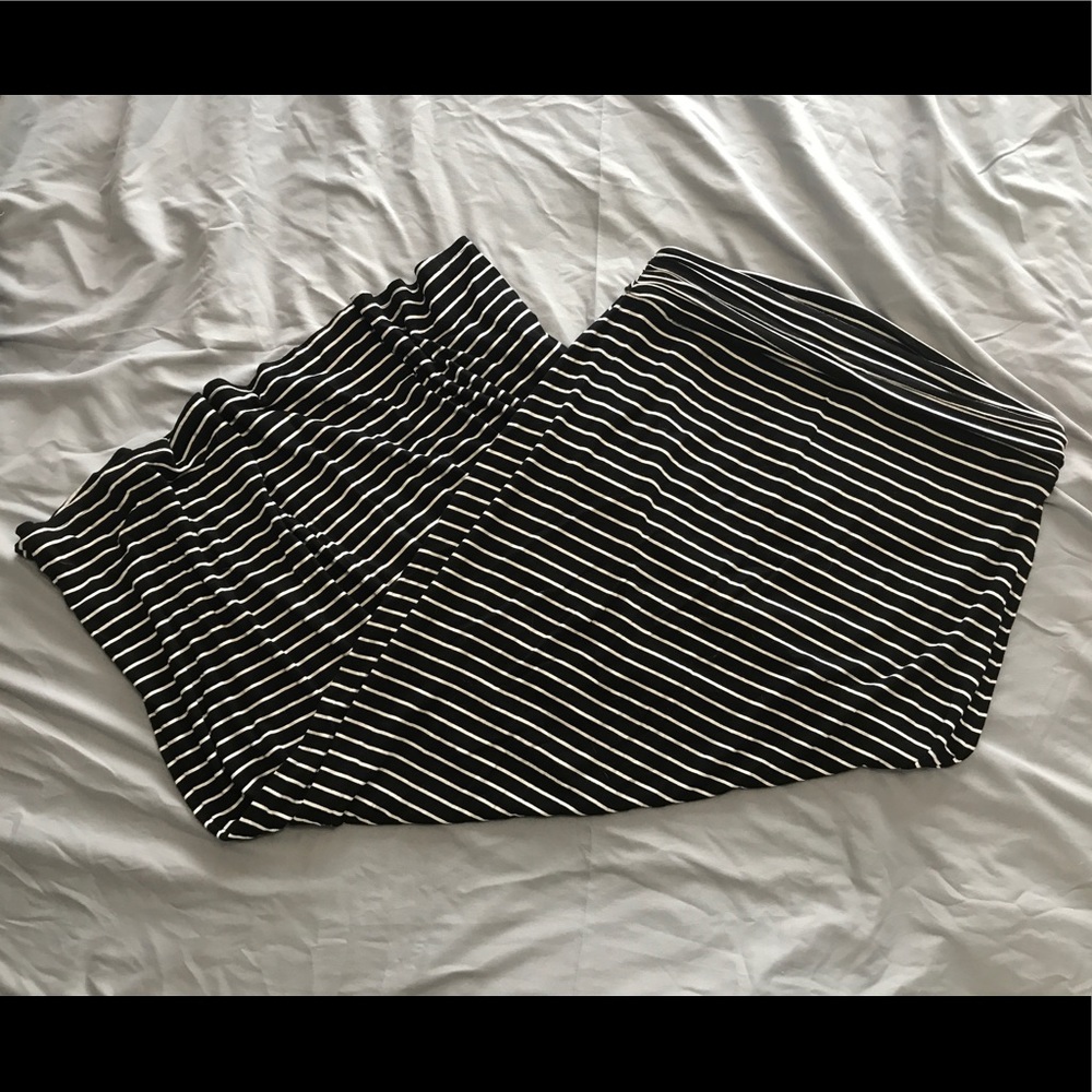 J. Crew Stripped Maxi Skirt