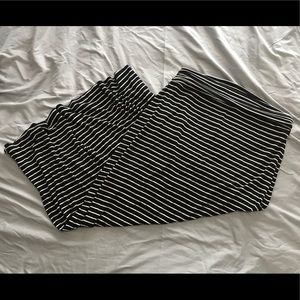 J. Crew Stripped Maxi Skirt