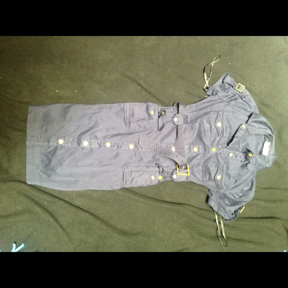 Navy blue Calvin Klein dress size 2p